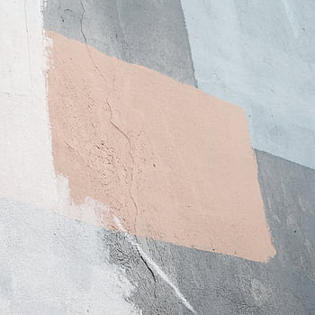 Close-up of a pastel-painted concrete wall in Kadıköy, İstanbul showcasing an artistic texture. HD phone wallpaper