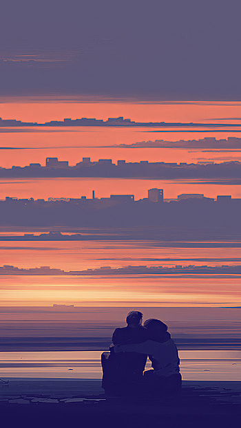 Sea side, Love Couples HD phone wallpaper
