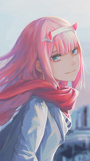 Zero Two Elegance: Darling in the FranXX Anime , Zero Two (Darling in the FranXX), Anime, Darling in the FranXX HD phone wallpaper