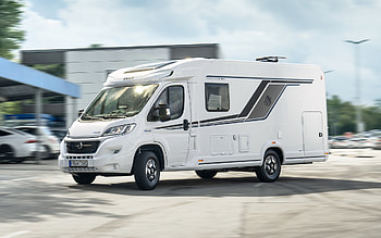 Knaus Van TI Vansation E Power, campervans, 2021 buses, campers, motion blur, travel concepts, house on wheels, Knaus Van HD wallpaper