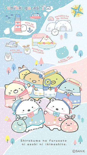 Sumikko Gurashi Cozy Crew: Charming Anime Delight, Anime, Sumikko Gurashi HD phone wallpaper