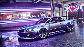 Need For Speed Heat 2 Fast 2 Furious BRIAN'S NISSAN SKYLINE GT R R34.. Nissan Gtr Skyline, Nissan Skyline, Nissan Skyline Gt, Brian Nissan Skyline HD wallpaper