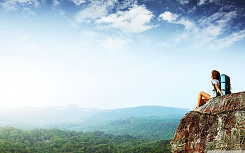 Spectacular backpacking, Nature's playground, Trailblazing spirit, Wanderlust HD wallpaper