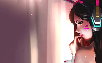 Dva Overwatch Fanartwork , dva-overwatch, overwatch, games HD wallpaper