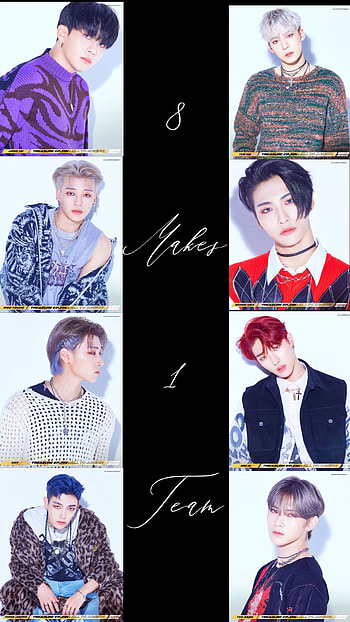 8makes1team, ateez, atiny HD phone wallpaper