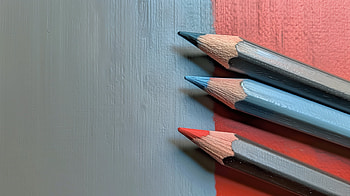 Striking Colored Pencil, colored pencil, colored pencils, art supplies, painting, blue HD wallpaper