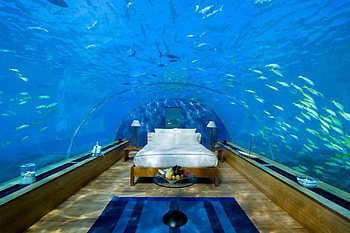 hotel room view, abstract, fun, fantasy, ocean HD wallpaper