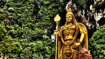 Malaysia Travels, Batu Caves Statue, Gombak, U HD wallpaper