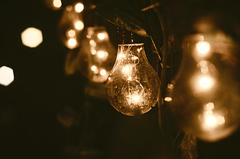 Shine, Light, Miscellanea, Miscellaneous, Glow, Garland, Light Bulb HD wallpaper