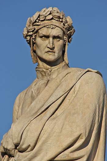 Dante Alighieri, Florence, Dante statues, Ancient art HD phone wallpaper