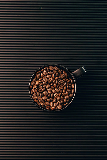 Food, Coffee, Lines, Cup, Grains, Coffee Beans, Grain, Mug HD phone wallpaper