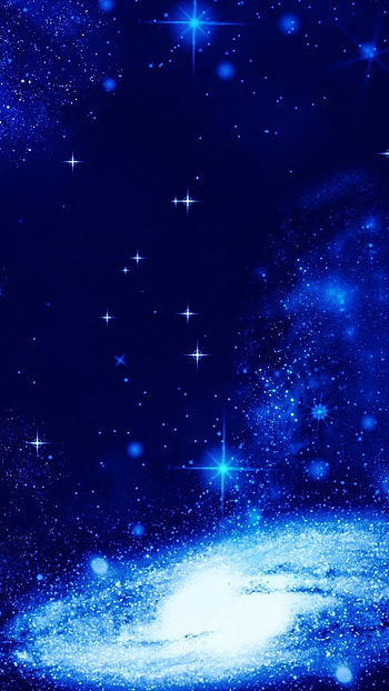 Star Background, Blue Background, Blue HD phone wallpaper