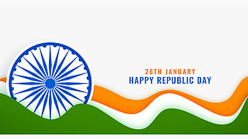 26th January Indian Republic Day Celebration Flag Creative Republic Day HD wallpaper