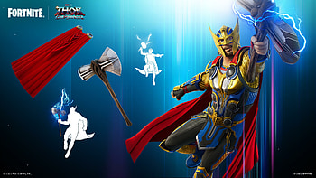 Fortnite Skin, Thor, Odinson Fortnite HD wallpaper