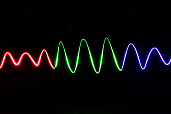 Neon, Line, Bent, Curved HD wallpaper
