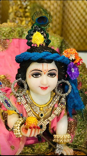 Vivek Joshi on laddu Gopal ji. Cute krishna, Krishna , Radhe krishna HD phone wallpaper