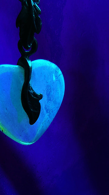 Blue Heart, Crystal HD phone wallpaper