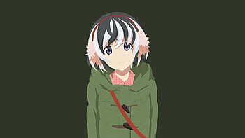 Beautiful eyes, anime girl, Tsubasa Hanekawa, Bakemonogatari HD wallpaper