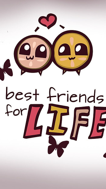Best Friends, Beautiful Drawing, beautiful, drawing HD phone wallpaper