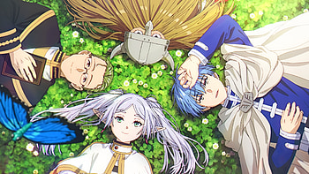Frieren and Himmel Anime - Beyond Journey's End Characters, Anime, Frieren: Beyond Journey's End, Frieren (Frieren: Beyond Journey's End), Himmel (Frieren: Beyond Journey's End) HD wallpaper