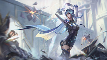 Eula Genshin Impact HD wallpaper