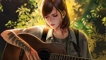 The Last of Us, Musical interludes, Ellie's growth, Beautifully composed HD wallpaper