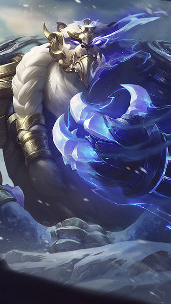 Duality Dragon Volibear, video game, League Of Legends HD phone wallpaper