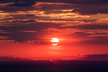 Nature, Sunset, Sky, Sun HD wallpaper