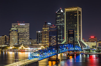 Jacksonville , City skyline, Vibrant urban life, Stunning visuals HD wallpaper