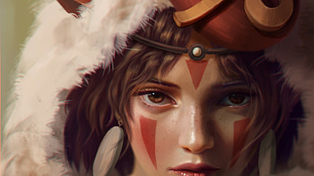Princess Mononoke movie, ultra HD wallpaper