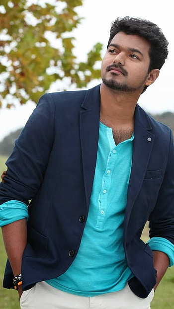 Vijay , Nature Background, vijay hero HD phone wallpaper
