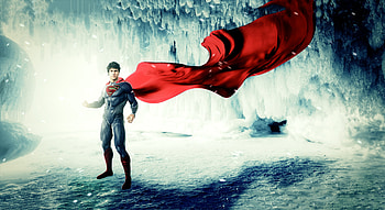 Man Of Steel Cape Flying, superman, artwork, digital-art, superheroes HD wallpaper