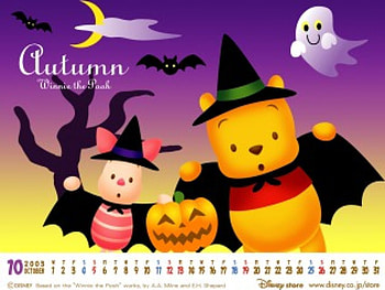 Winne,The,Pooh,Halloween, halloween, winne, the, pooh HD wallpaper