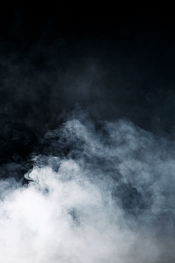 Ethereal white smoke against a dark backdrop, creating abstract textures and visual intrigue. HD phone wallpaper