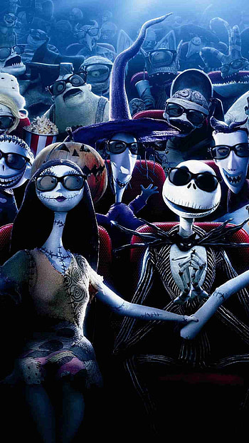 2014 Halloween Glass Jack Skellington Sally 6 - Nightmare Before Christmas, Monster HD phone wallpaper