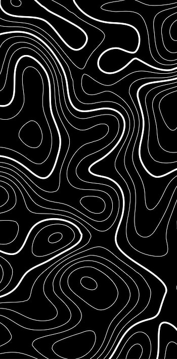 Topographic outline HD phone wallpaper