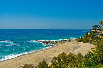 I Love Laguna Beach!, blue, laguna, ocean, beach HD wallpaper