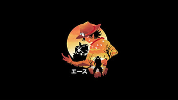 One Piece Anime Oled , one-piece, anime, dark, black, oled, artist, artwork, digital-art HD wallpaper