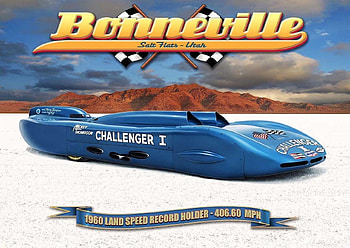 Challenger 1, car, salt flats, speed record, bonneviille, racing, fast, challenger HD wallpaper