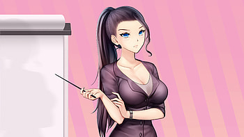 Anime Office Girl , anime-girl, anime, artist, artwork, digital-art HD wallpaper