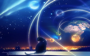 Animals, Landscape, Cats, Planets, Universe HD wallpaper