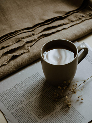 Food, Coffee, Plant, Cup, Branch, Magazine, Journal HD phone wallpaper