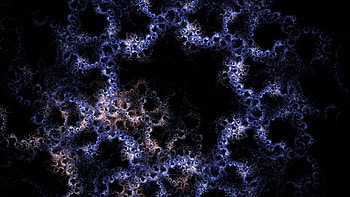 Blue Brown Lines Glow Spiral Art Abstraction Abstract HD wallpaper