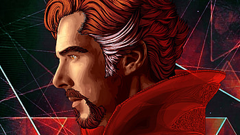 Doctor Strange Vector Art, doctor-strange, superheroes, digital-art, artwork, behance HD wallpaper