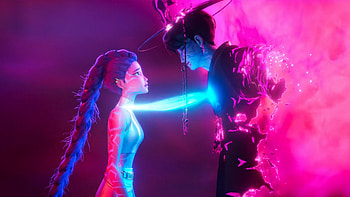 Neon K-Pop Demon Hunters | K-Pop Demon Hunters: Soullight | Neon Kiss - Demon Hunters, KPop Demon Hunters HD wallpaper
