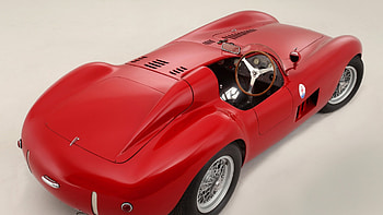 Maserati Vintage Old Red, maserati, cars, red, vintage HD wallpaper