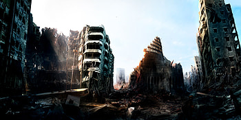 World of People, scary, city, end, death, war, destruction, battle, bomb, dead HD wallpaper