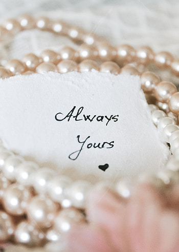 Words, Beads, Always You HD phone wallpaper