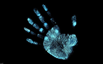 ... fringe glyphs fingerprint hand ... HD wallpaper