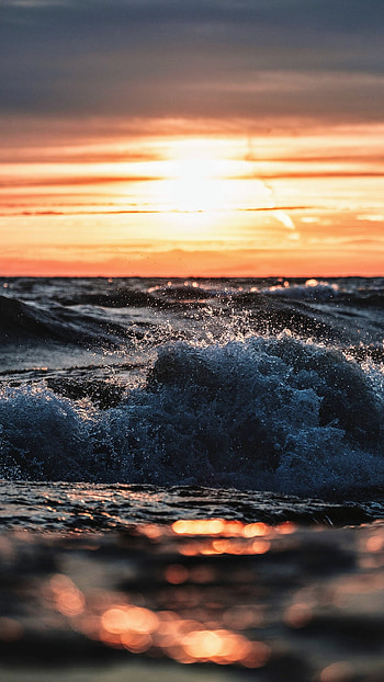 nature, wave HD phone wallpaper
